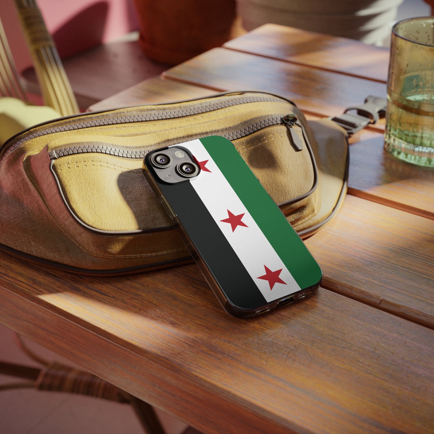 Syria Phone Cases - كقر علم سوريا