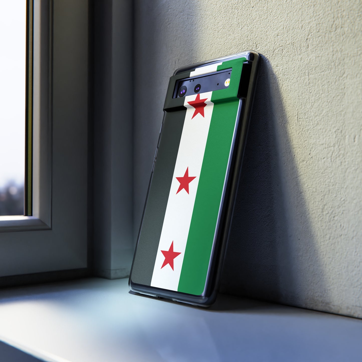 Syria Phone Cases - كقر علم سوريا