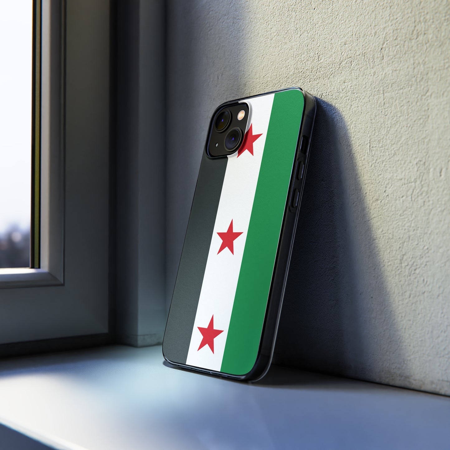 Syria Phone Cases - كقر علم سوريا