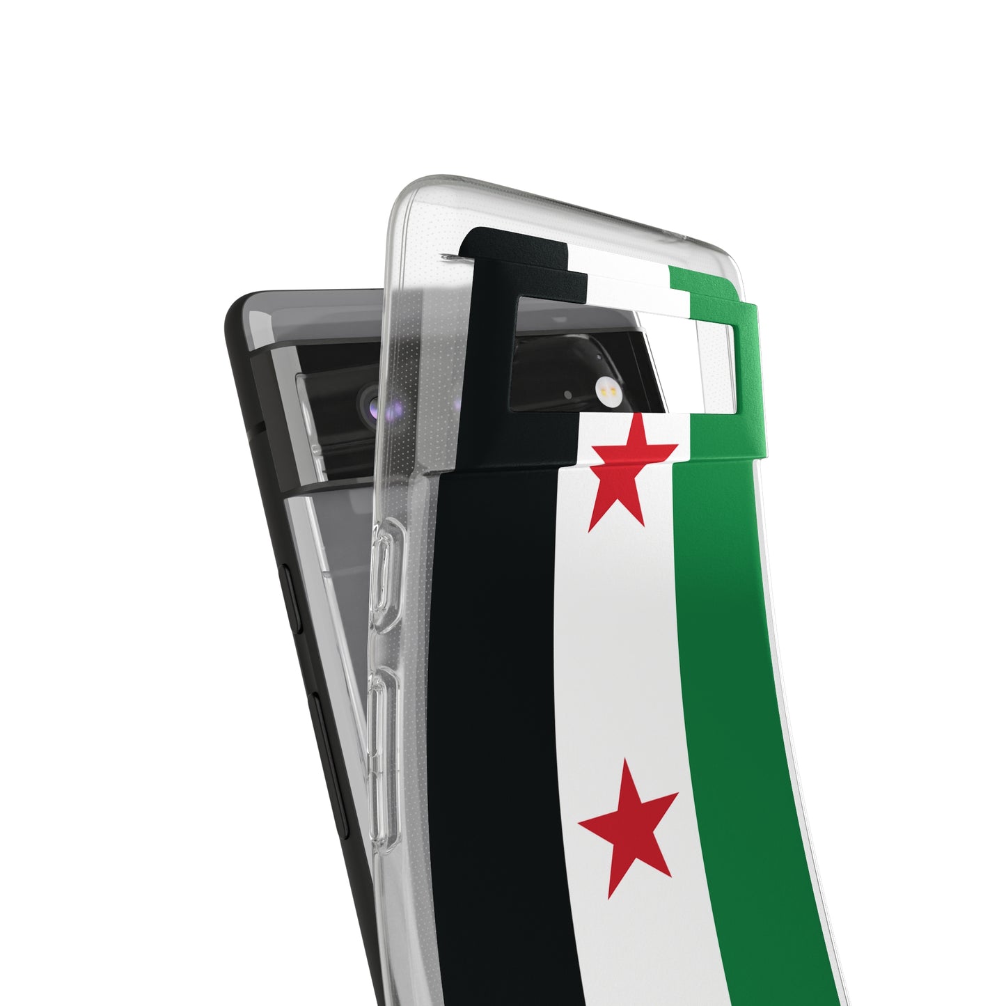 Syria Phone Cases - كقر علم سوريا