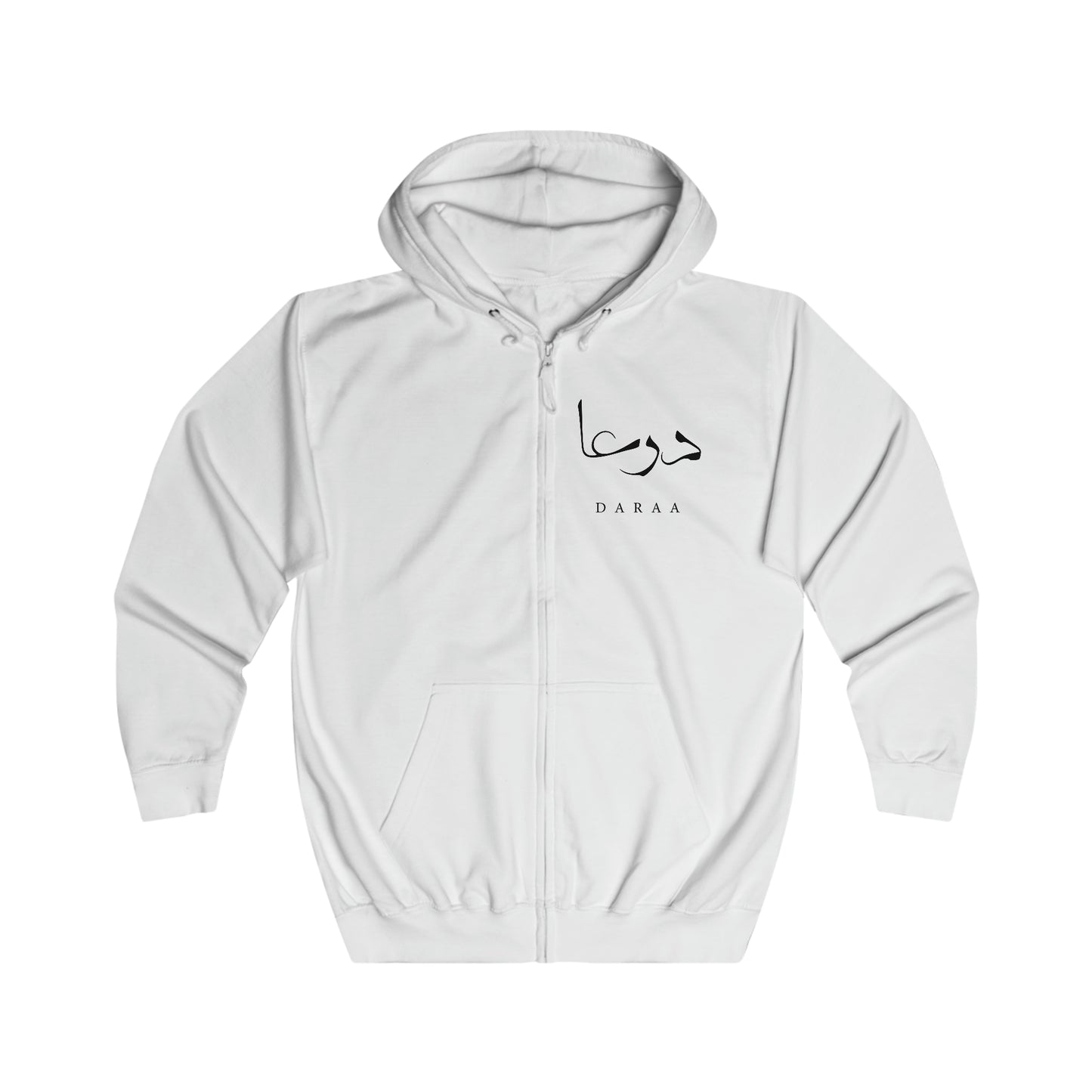 Daraa Full Zip Hoodie  -  هودي درعا بسحاب