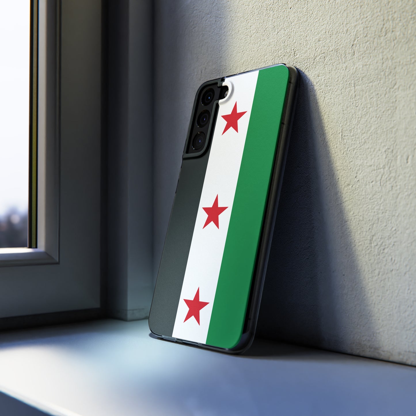 Syria Phone Cases - كقر علم سوريا