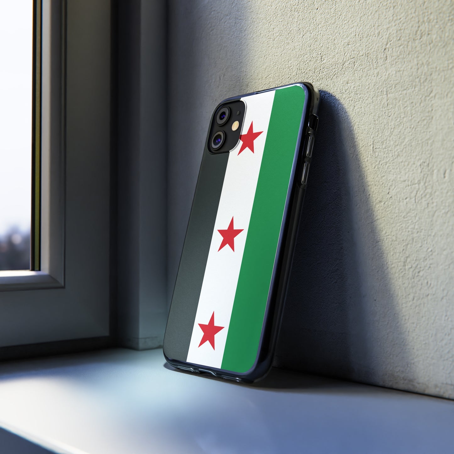 Syria Phone Cases - كقر علم سوريا