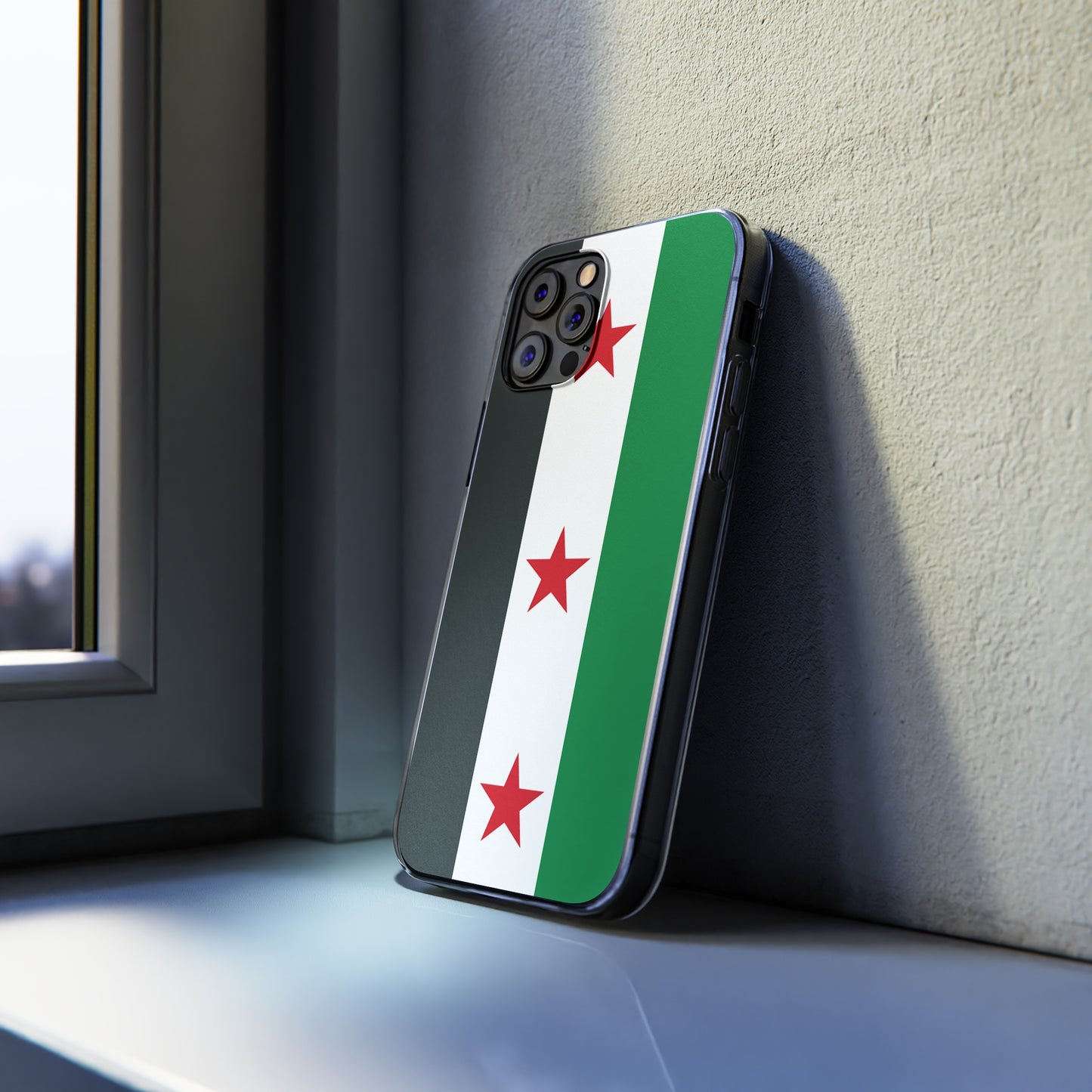 Syria Phone Cases - كقر علم سوريا