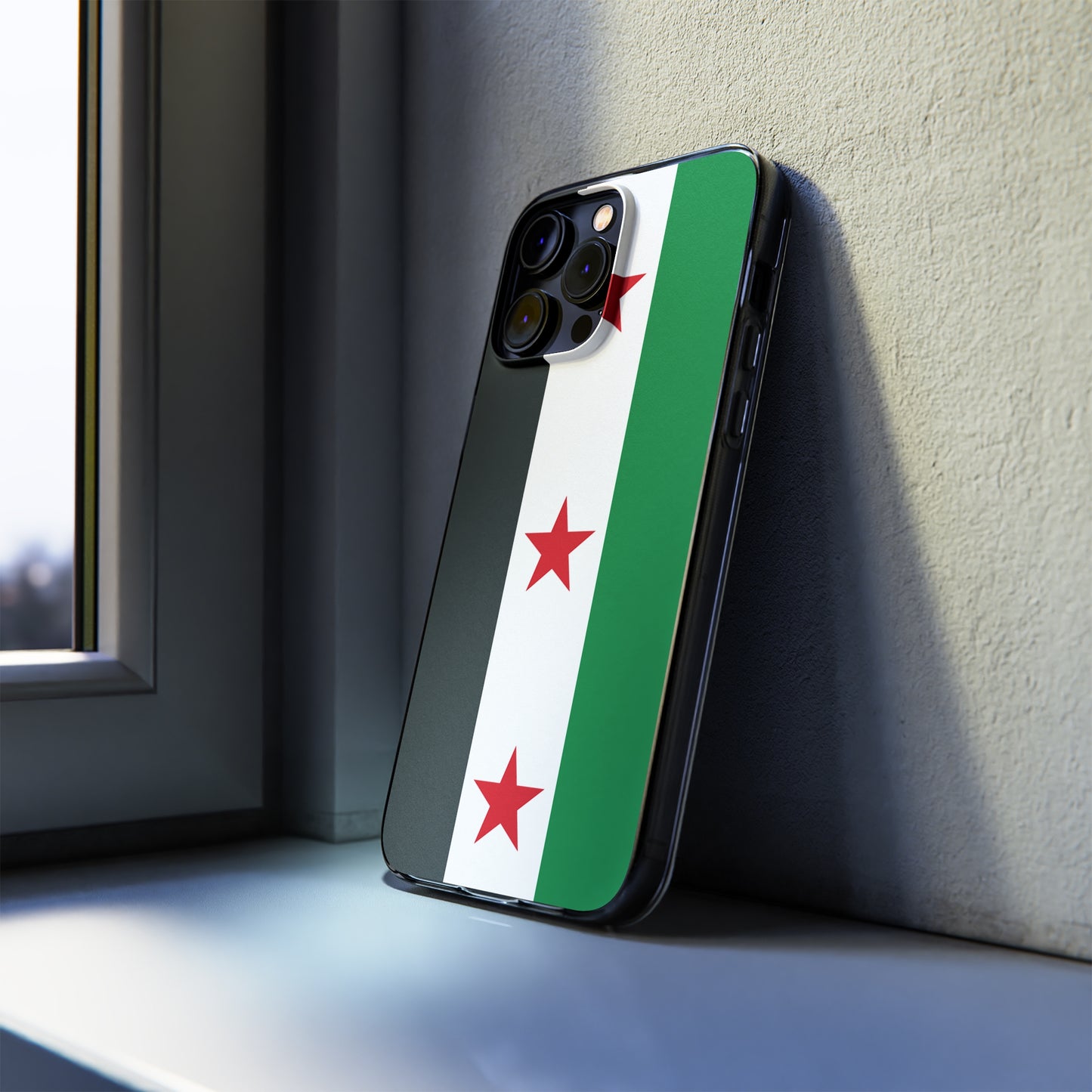 Syria Phone Cases - كقر علم سوريا