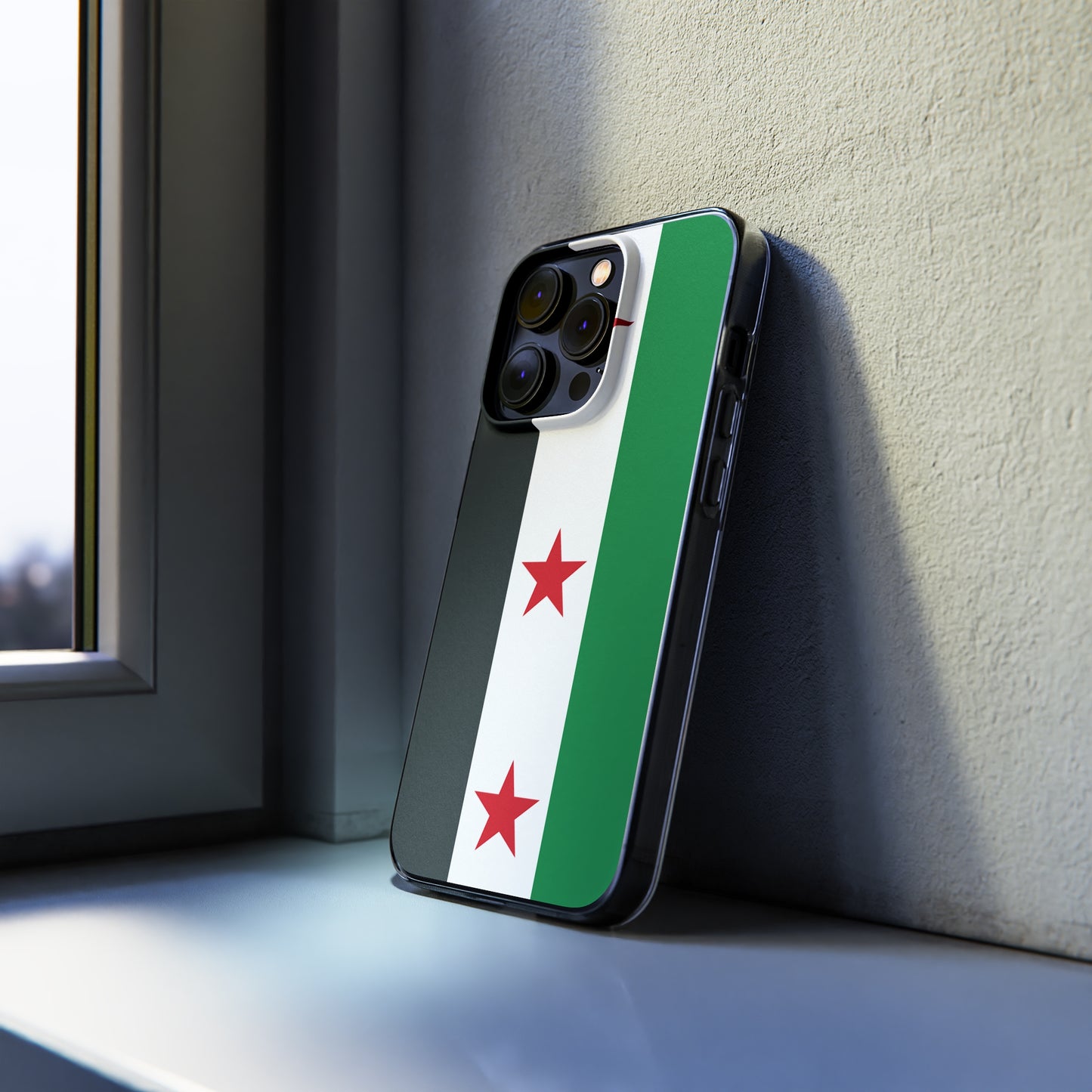 Syria Phone Cases - كقر علم سوريا