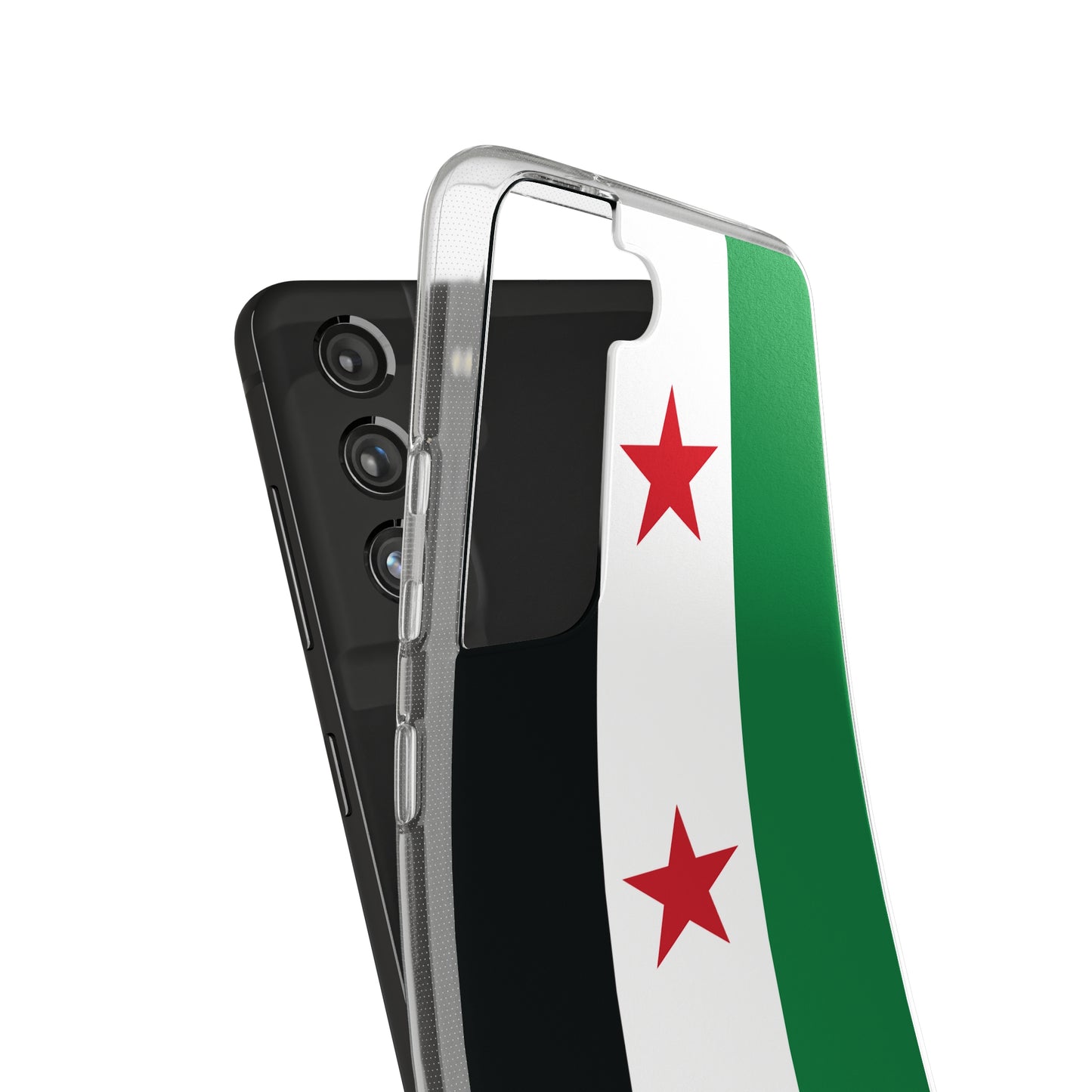 Syria Phone Cases - كقر علم سوريا