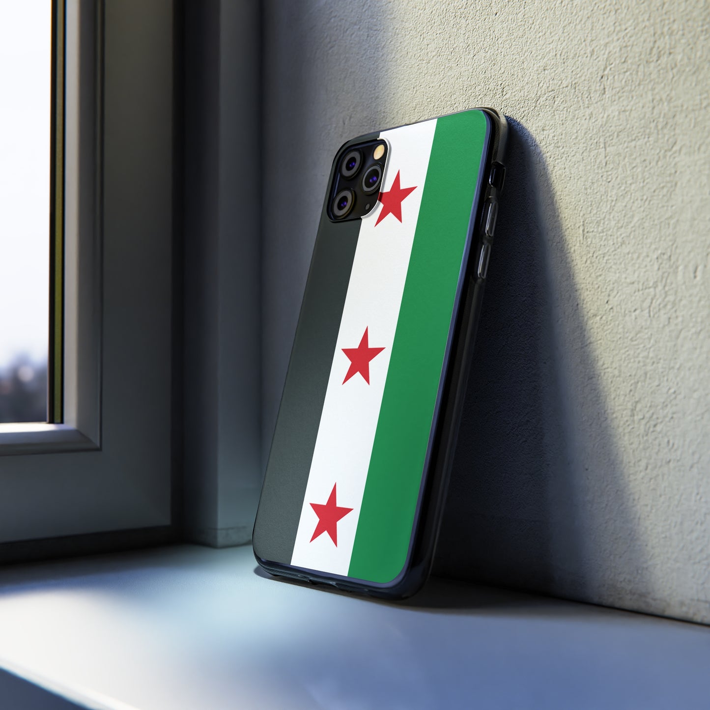 Syria Phone Cases - كقر علم سوريا