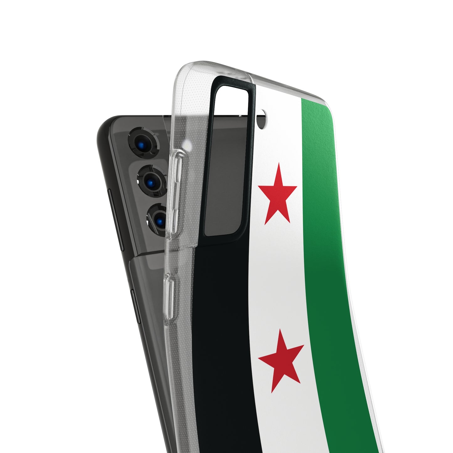 Syria Phone Cases - كقر علم سوريا