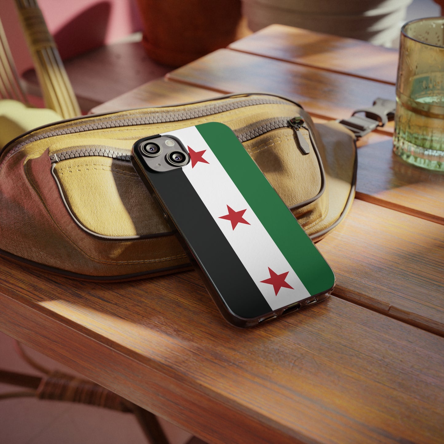 Syria Phone Cases - كقر علم سوريا