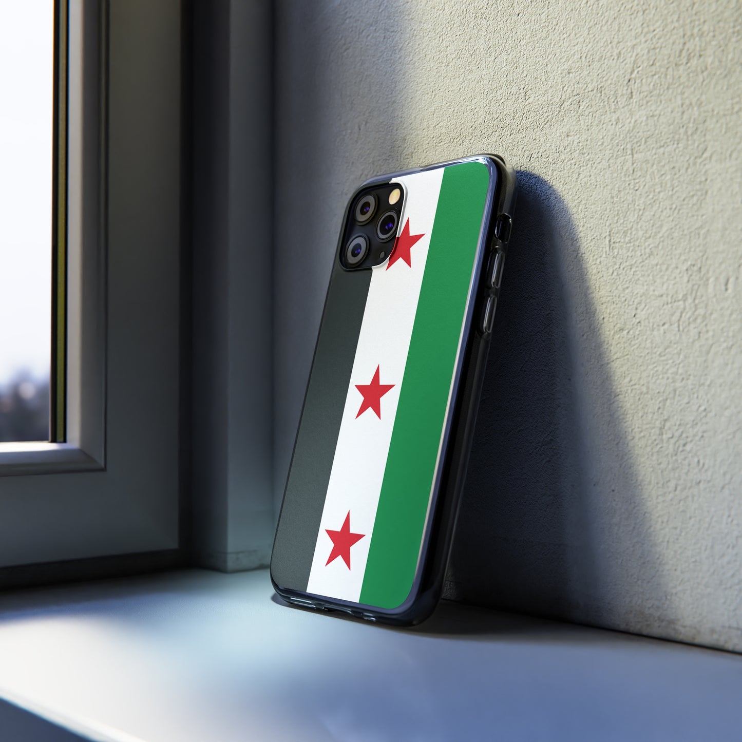 Syria Phone Cases - كقر علم سوريا