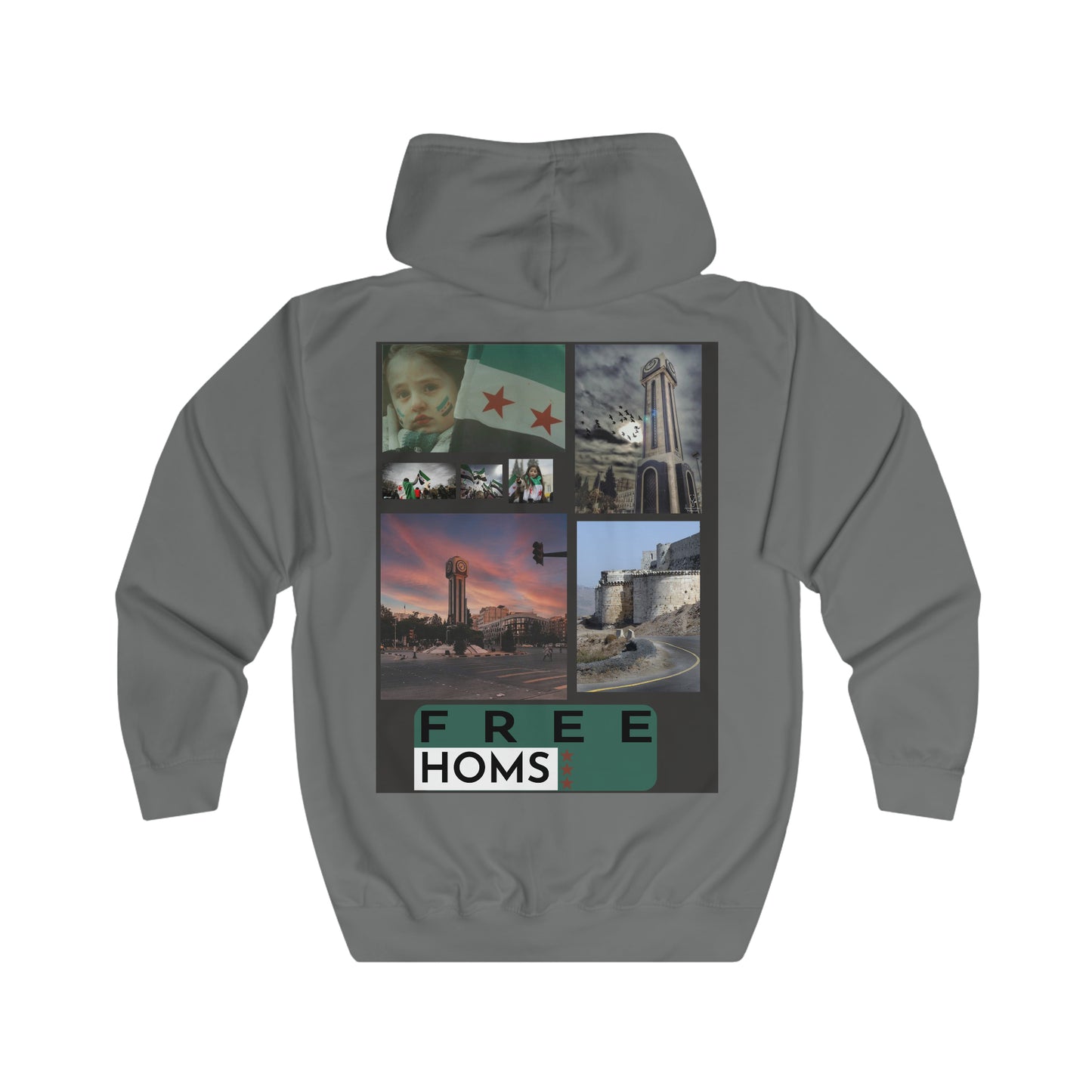 Homs Full Zip Hoodie - هودي بسحاب حمص