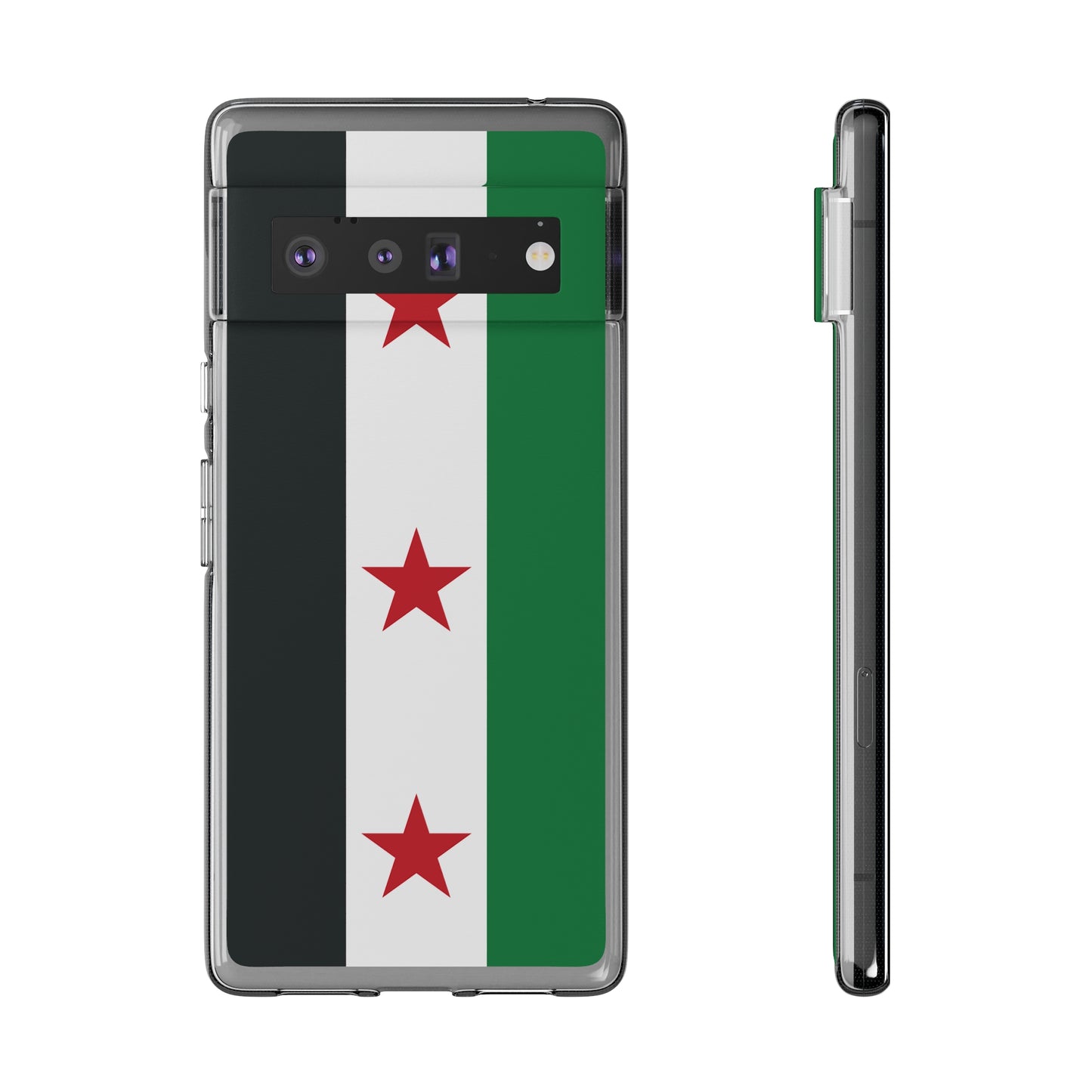 Syria Phone Cases - كقر علم سوريا