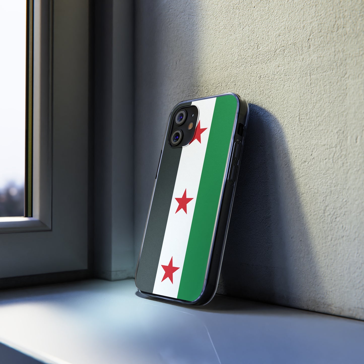 Syria Phone Cases - كقر علم سوريا