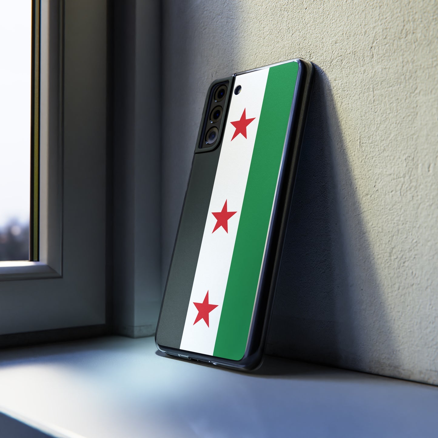 Syria Phone Cases - كقر علم سوريا