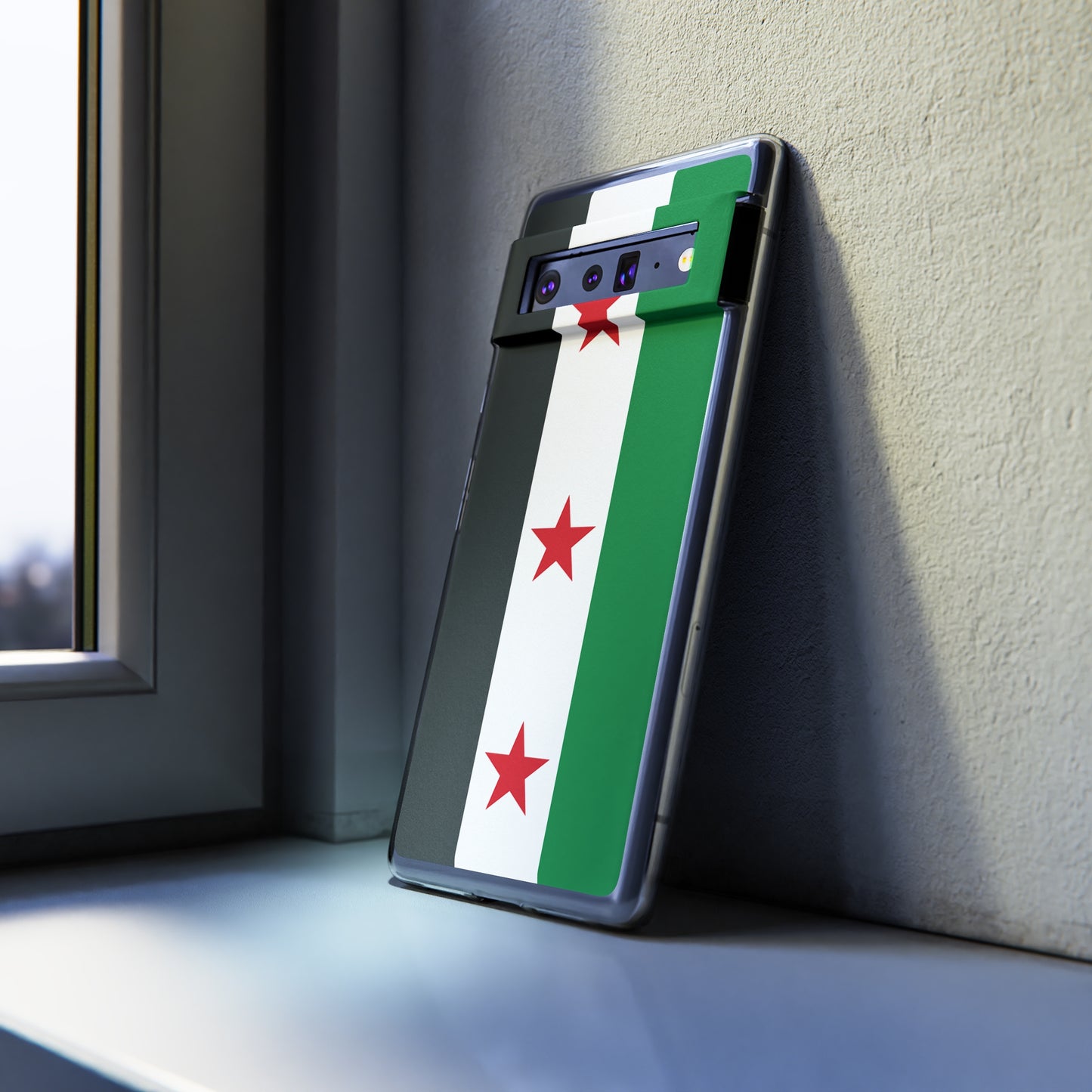 Syria Phone Cases - كقر علم سوريا