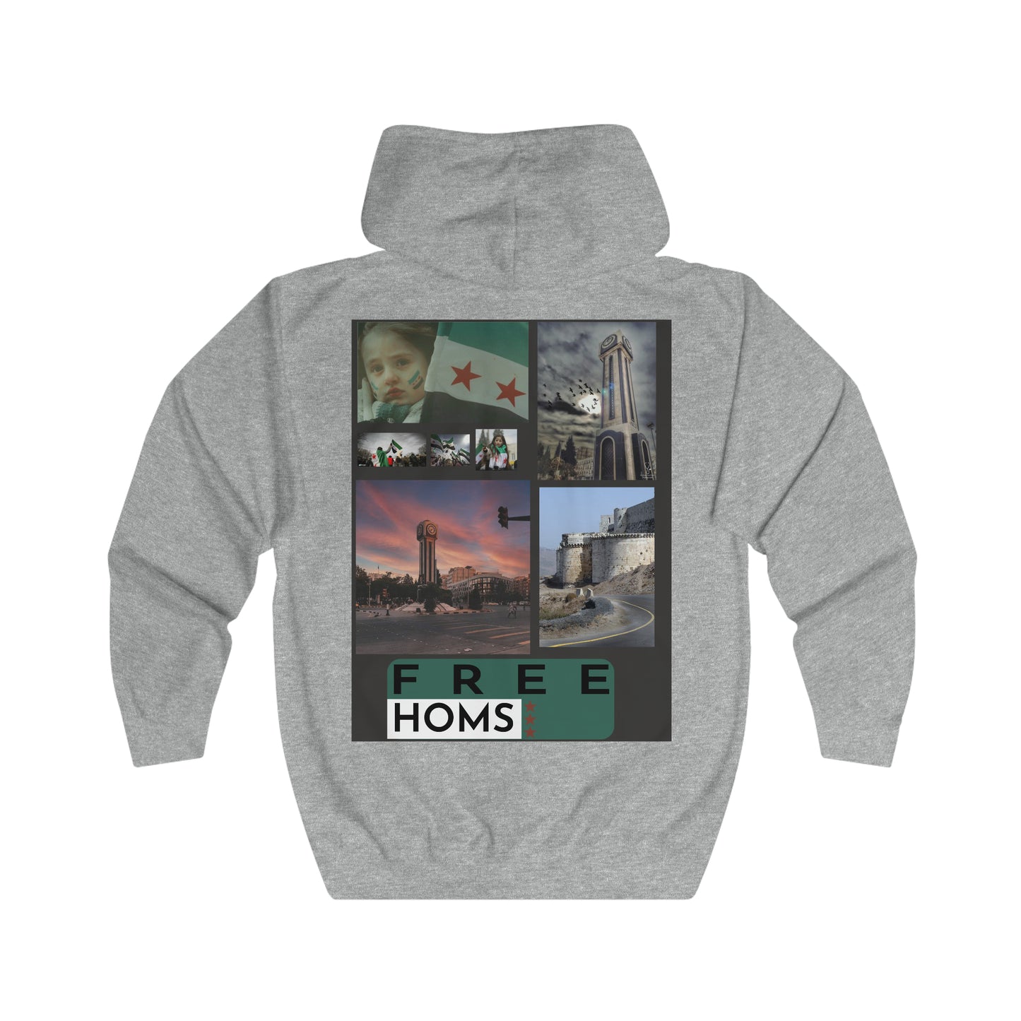 Homs Full Zip Hoodie - هودي بسحاب حمص